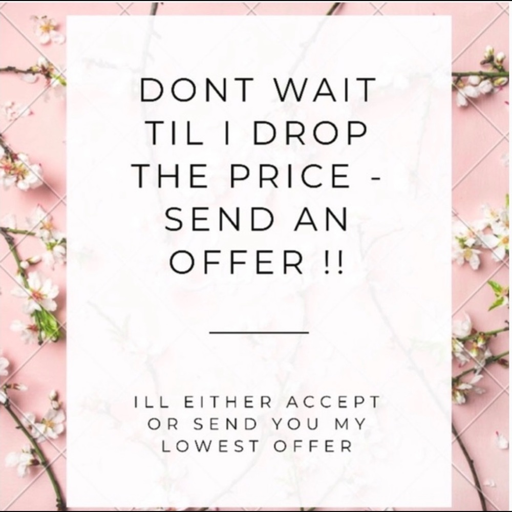 All reasonable offers considered💕